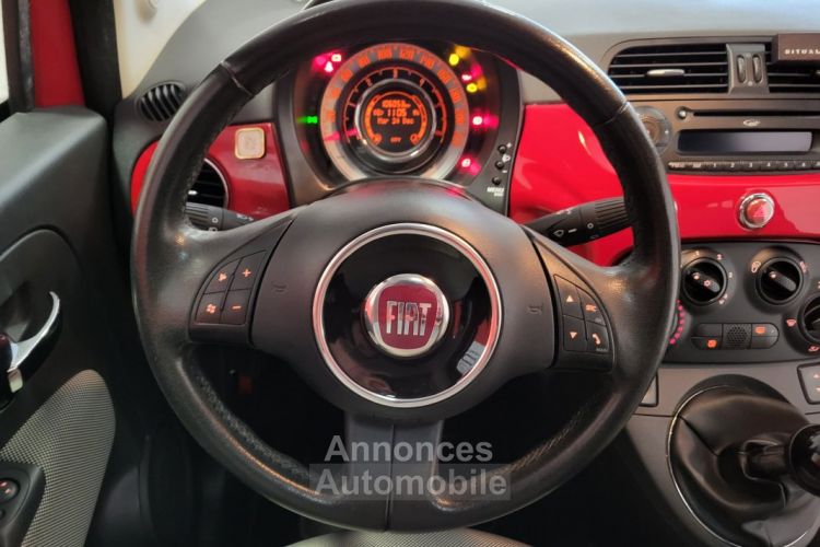 Fiat 500  LOUNGE 1.3 MULTIJET 95 TOIT PANO - <small></small> 7.090 € <small>TTC</small> - #15