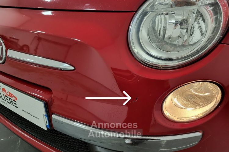 Fiat 500  LOUNGE 1.3 MULTIJET 95 TOIT PANO - <small></small> 7.090 € <small>TTC</small> - #29