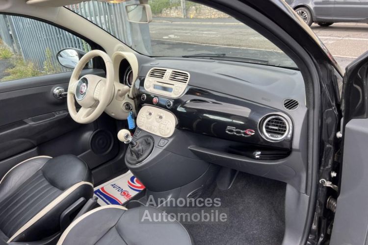 Fiat 500 0.9i TwinAir - 105 S&S Club + Clim + Radar AR - <small></small> 9.990 € <small>TTC</small> - #29