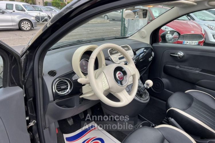 Fiat 500 0.9i TwinAir - 105 S&S Club + Clim + Radar AR - <small></small> 9.990 € <small>TTC</small> - #33