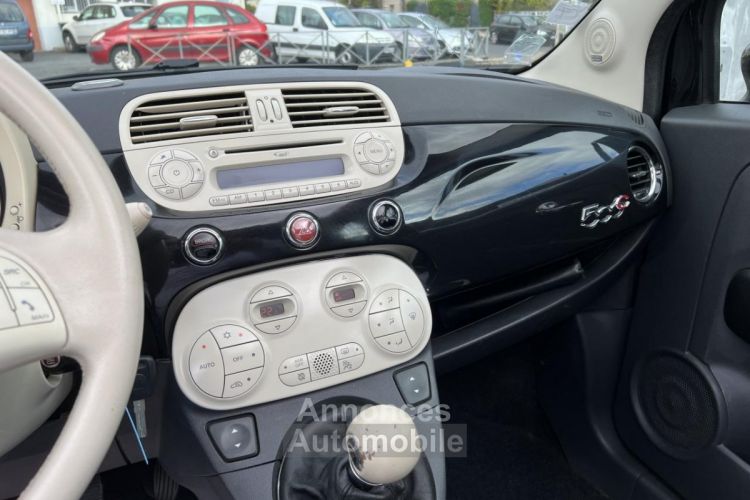 Fiat 500 0.9i TwinAir - 105 S&S Club + Clim + Radar AR - <small></small> 9.990 € <small>TTC</small> - #35