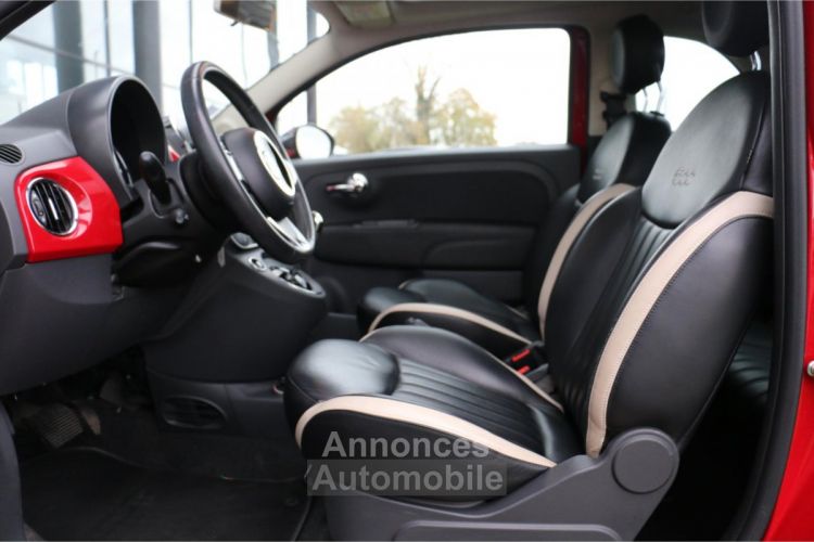 Fiat 500 0.9i TwinAir - 85 S&S - BV Dualogic 2017  BERLINE Club PHASE 2 - <small></small> 8.900 € <small>TTC</small> - #14