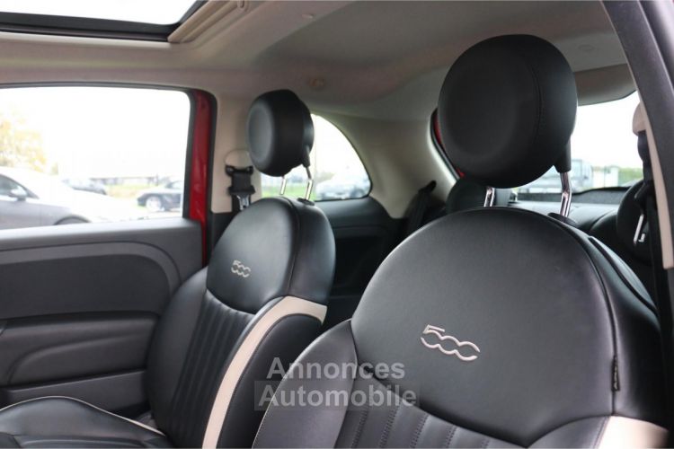 Fiat 500 0.9i TwinAir - 85 S&S - BV Dualogic 2017  BERLINE Club PHASE 2 - <small></small> 8.900 € <small>TTC</small> - #15