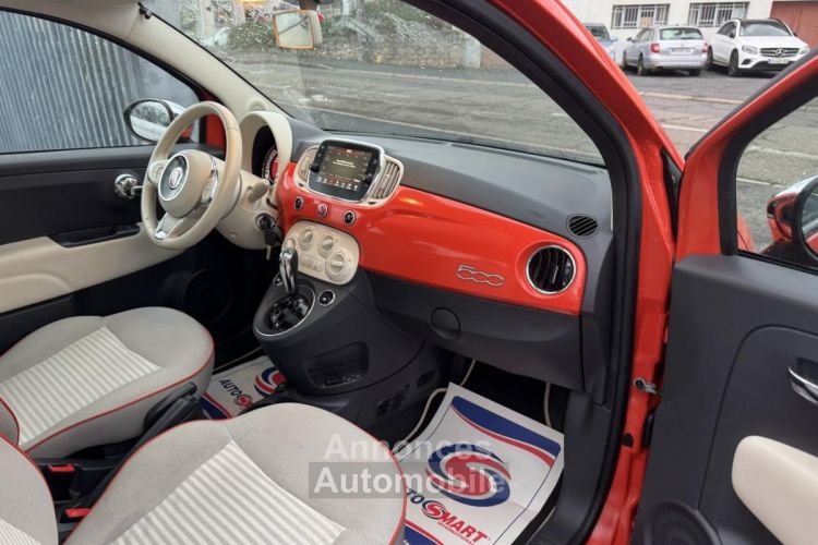 Fiat 500 0.9i TwinAir - 85 S&S Bva Anniversario Clim + limiteur - <small></small> 12.990 € <small>TTC</small> - #14