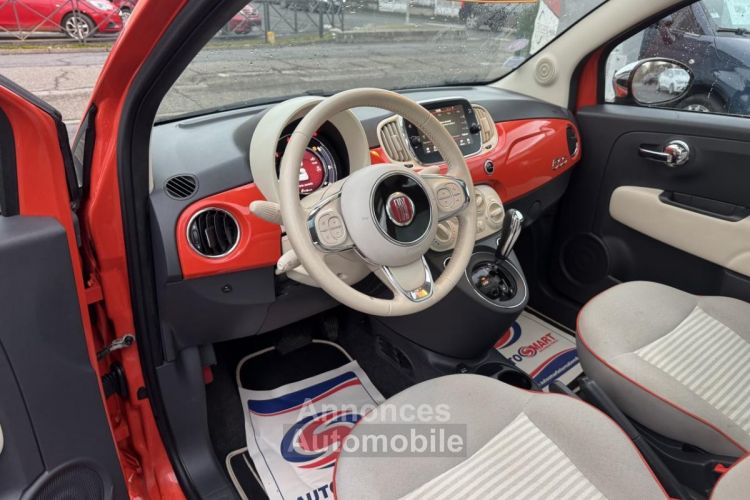 Fiat 500 0.9i TwinAir - 85 S&S Bva Anniversario Clim + limiteur - <small></small> 12.990 € <small>TTC</small> - #19