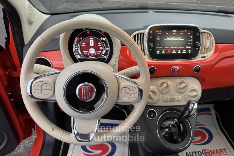 Fiat 500 0.9i TwinAir - 85 S&S Bva Anniversario Clim + limiteur - <small></small> 12.990 € <small>TTC</small> - #22