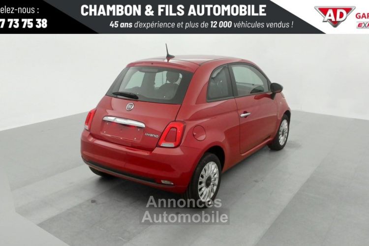 Fiat 500 1.0 70 ch Hybride BSG S - <small></small> 16.918 € <small>TTC</small> - #18