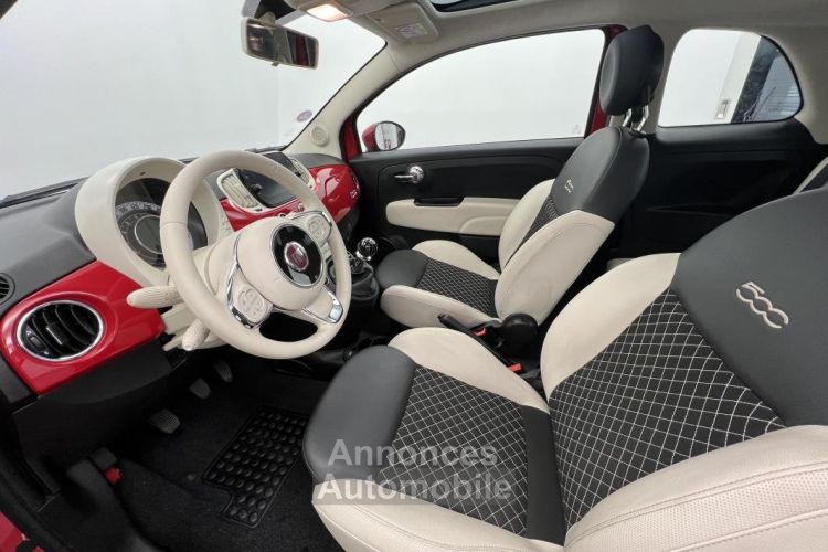 Fiat 500 1.0 70 ch Hybride BSG S/S (RED) - <small></small> 13.900 € <small>TTC</small> - #9