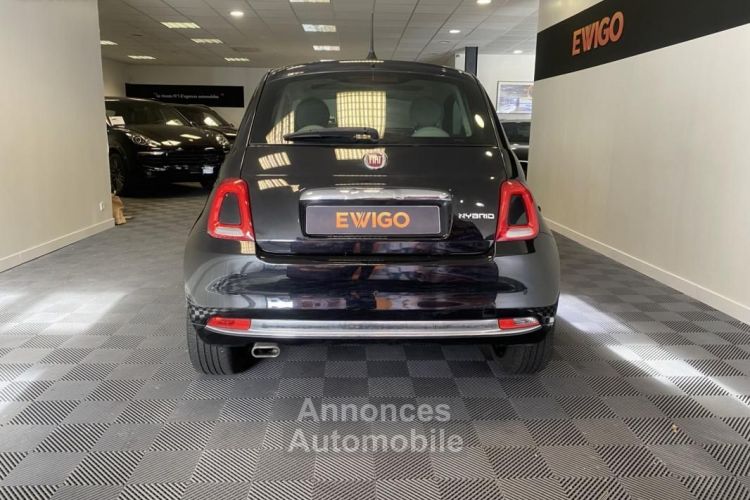 Fiat 500 1.0 70ch BSG MHEV HYBRID CLUB START-STOP - <small></small> 8.990 € <small>TTC</small> - #5