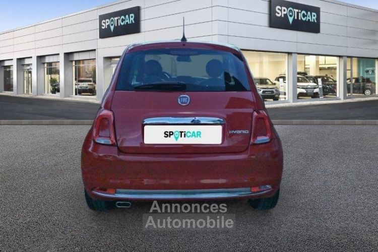 Fiat 500 1.0 70ch BSG S&S (RED) - <small></small> 15.490 € <small>TTC</small> - #5