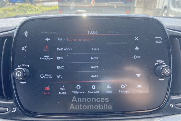 Fiat 500 1.0 Hybrid 70 JA 15 Radar Anti-Brouillard Coques Chrome - <small></small> 14.250 € <small>TTC</small> - #12