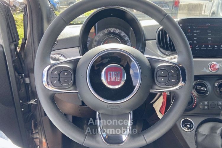 Fiat 500 1.0 Hybrid 70 JA 15 Radar Anti-Brouillard Coques Chrome - <small></small> 14.250 € <small>TTC</small> - #13