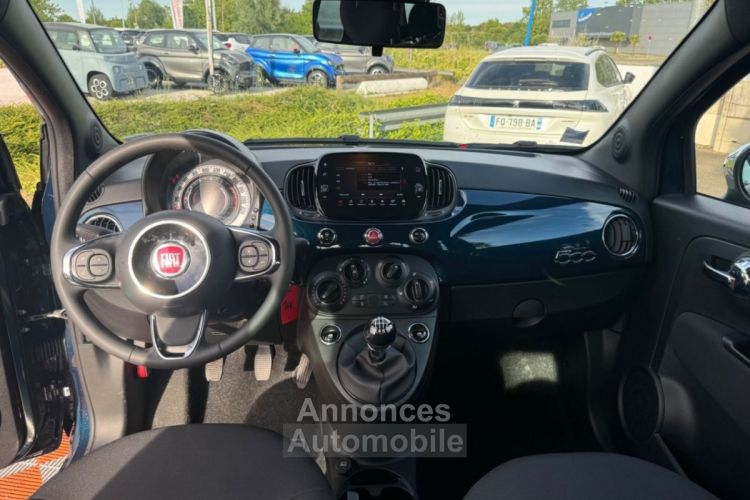 Fiat 500 1.0 Hybrid 70 JA 15 Radar Anti-Brouillard Coques Chrome - <small></small> 14.250 € <small>TTC</small> - #12