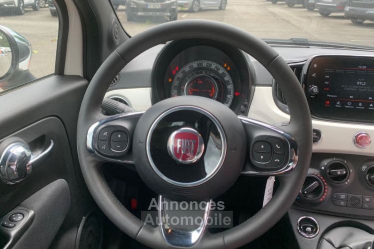 Fiat 500 1.0 Hybrid 70 JA 15 Radar Anti-Brouillard Coques Chrome - <small></small> 14.250 € <small>TTC</small> - #9