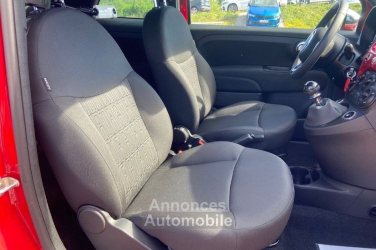 Fiat 500 1.0 Hybrid 70 JA 15 Radar Anti-Brouillard Coques Chrome - <small></small> 14.350 € <small>TTC</small> - #12