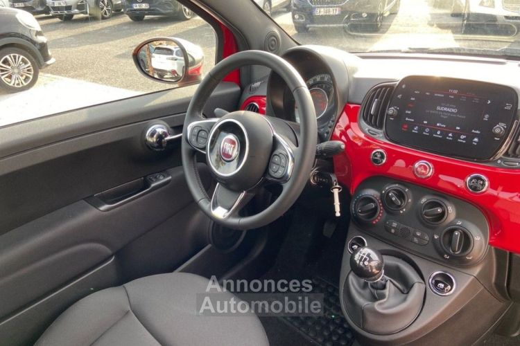 Fiat 500 1.0 Hybrid 70 JA 15 Radar Anti-Brouillard Coques Chrome - <small></small> 13.980 € <small>TTC</small> - #21