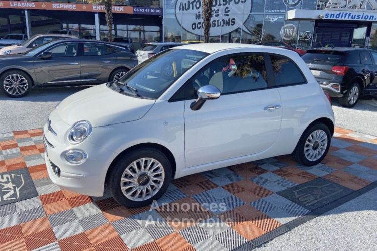 Fiat 500 1.0 Hybrid 70 JA 15 Radar Anti-Brouillard Coques Chrome - <small></small> 14.450 € <small>TTC</small> - #1