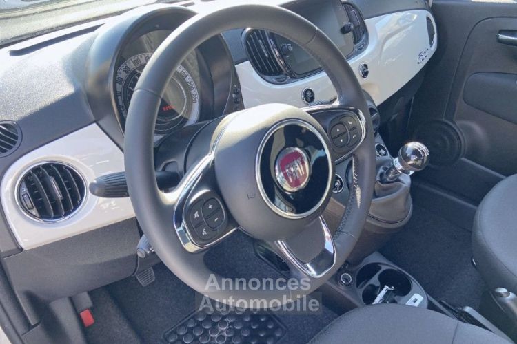 Fiat 500 1.0 Hybrid 70 JA 15 Radar Anti-Brouillard Coques Chrome - <small></small> 14.450 € <small>TTC</small> - #13