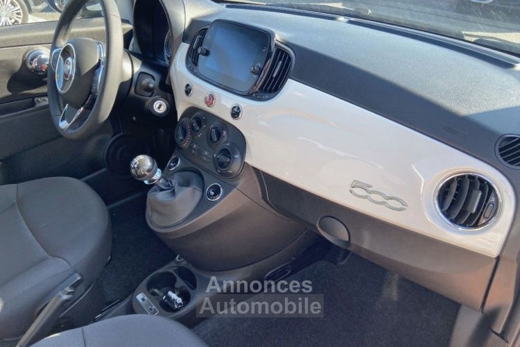 Fiat 500 1.0 Hybrid 70 JA 15 Radar Anti-Brouillard Coques Chrome - <small></small> 14.450 € <small>TTC</small> - #20