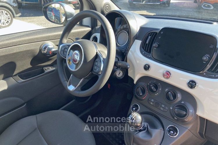 Fiat 500 1.0 Hybrid 70 JA 15 Radar Anti-Brouillard Coques Chrome - <small></small> 14.450 € <small>TTC</small> - #21