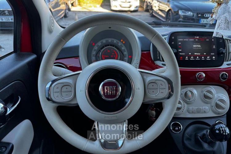 Fiat 500 1.0i BSG 70ch Série 9 Dolcevita - <small></small> 15.990 € <small>TTC</small> - #6