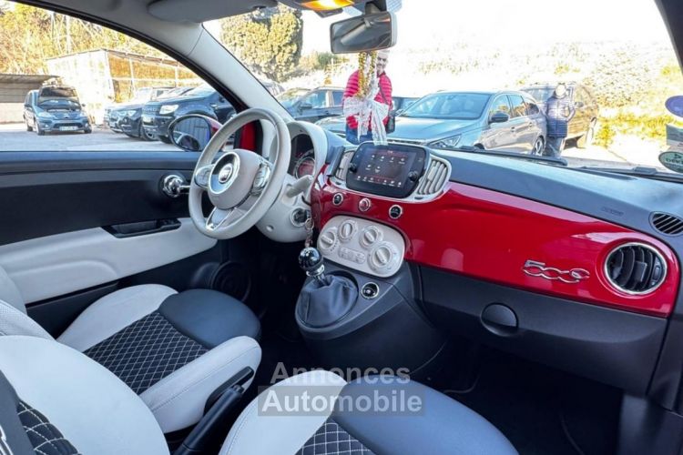 Fiat 500 1.0i BSG 70ch Série 9 Dolcevita - <small></small> 15.990 € <small>TTC</small> - #17