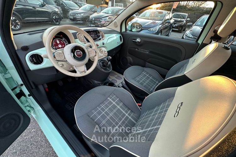 Fiat 500 1.2 69 ch Club CLIM - <small></small> 7.490 € <small>TTC</small> - #8