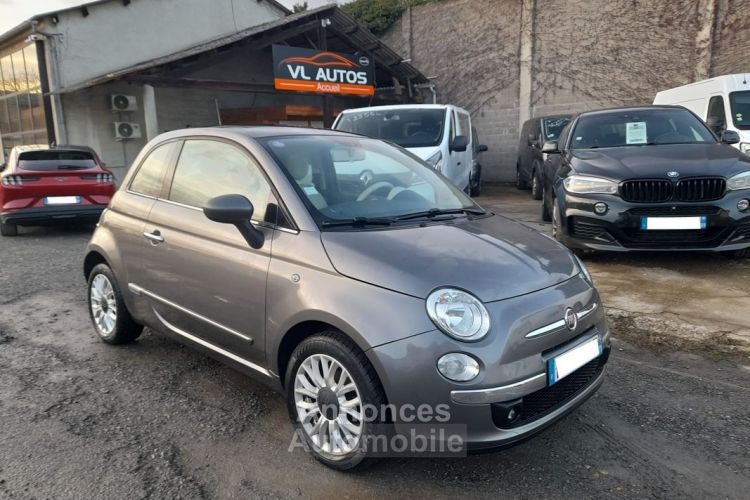 Fiat 500 1.2 69 CH Lounge Crit'air 1 Année 2015 - <small></small> 7.840 € <small>TTC</small> - #1