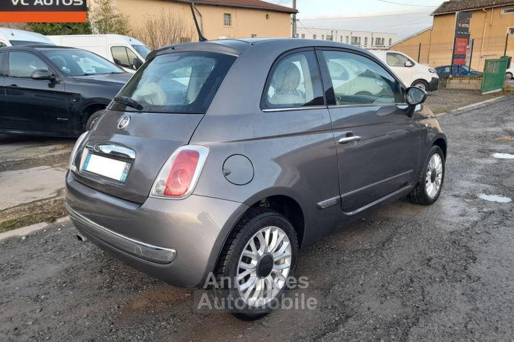 Fiat 500 1.2 69 CH Lounge Crit'air 1 Année 2015 - <small></small> 7.840 € <small>TTC</small> - #3