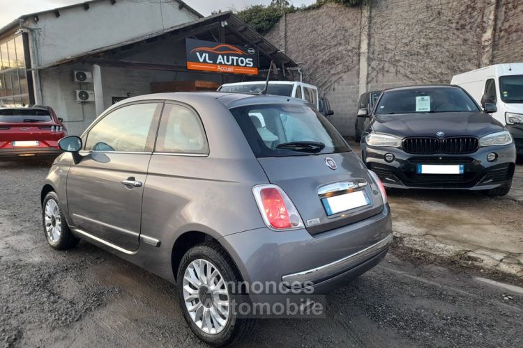 Fiat 500 1.2 69 CH Lounge Crit'air 1 Année 2015 - <small></small> 7.840 € <small>TTC</small> - #4