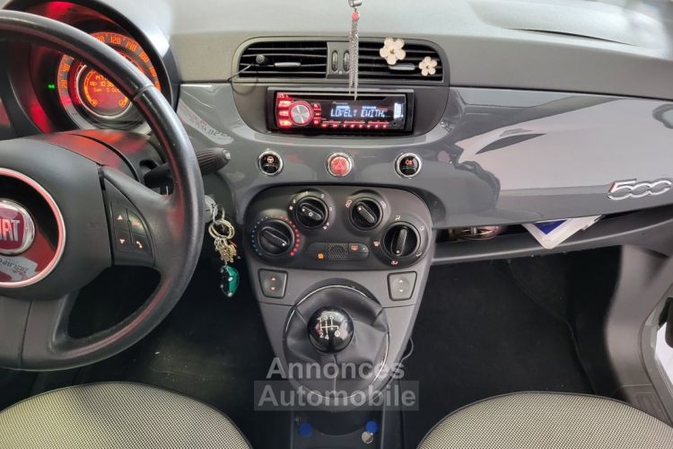 Fiat 500 1.2 69 FINITION 150° + BLUETOOTH / TOIT PANO - <small></small> 5.290 € <small>TTC</small> - #14