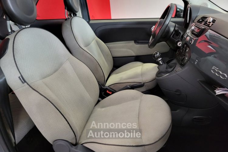 Fiat 500 1.2 69 FINITION 150° + BLUETOOTH / TOIT PANO - <small></small> 5.290 € <small>TTC</small> - #22