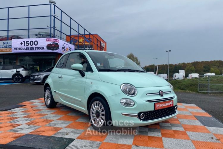 Fiat 500 1.2 69 LOUNGE Uconnect Radar Recul Pack Visibilité - <small></small> 9.980 € <small>TTC</small> - #8