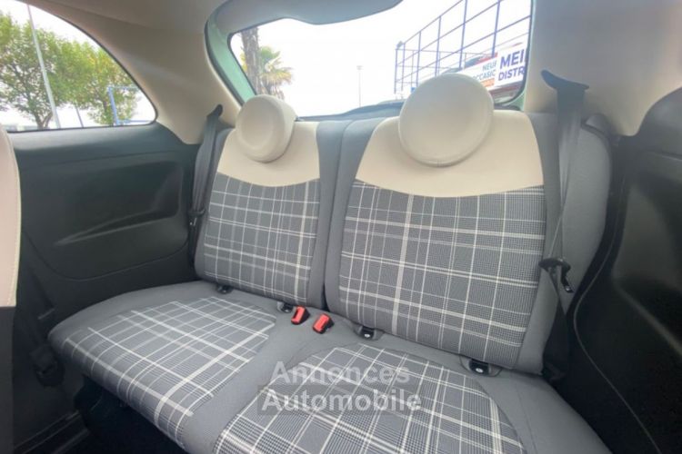 Fiat 500 1.2 69 LOUNGE Uconnect Radar Recul Pack Visibilité - <small></small> 9.980 € <small>TTC</small> - #12