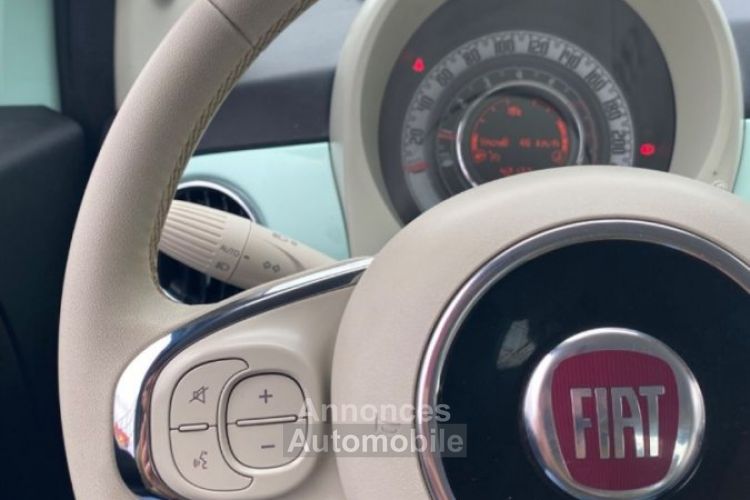 Fiat 500 1.2 69 LOUNGE Uconnect Radar Recul Pack Visibilité - <small></small> 9.980 € <small>TTC</small> - #23