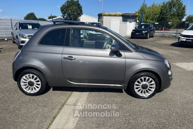 Fiat 500 1.2 69ch 4cv Club Clim Toit Ouvrant 75,000Kms Crit'air 1 - <small></small> 7.990 € <small>TTC</small> - #8