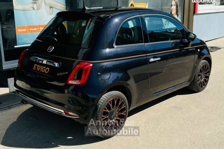 Fiat 500 1.2 69ch Dualogic Collezione Toit Panoramique GPS Radar de recul - <small></small> 11.980 € <small>TTC</small> - #5