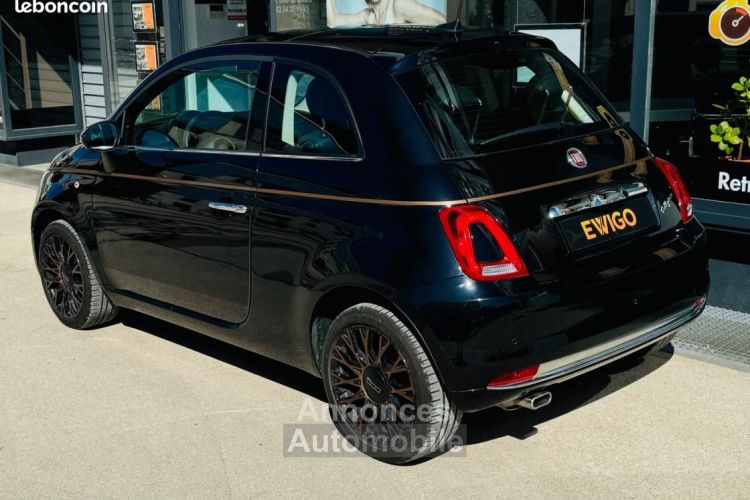 Fiat 500 1.2 69ch Dualogic Collezione Toit Panoramique GPS Radar de recul - <small></small> 11.980 € <small>TTC</small> - #7