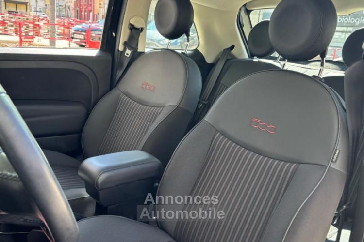 Fiat 500 1.2 69ch Dualogic Collezione Toit Panoramique GPS Radar de recul - <small></small> 11.980 € <small>TTC</small> - #9