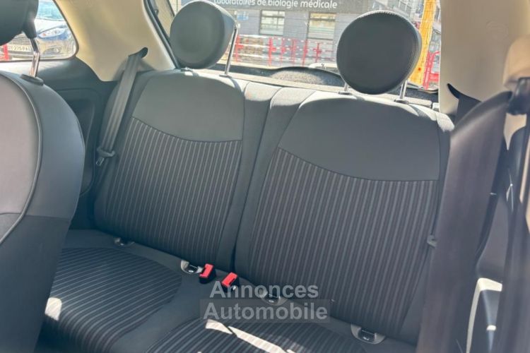 Fiat 500 1.2 69ch Dualogic Collezione Toit Panoramique GPS Radar de recul - <small></small> 11.980 € <small>TTC</small> - #10