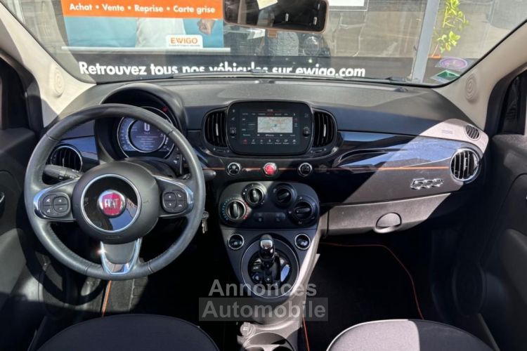 Fiat 500 1.2 69ch Dualogic Collezione Toit Panoramique GPS Radar de recul - <small></small> 11.980 € <small>TTC</small> - #14