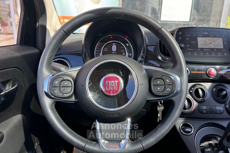 Fiat 500 1.2 69ch Dualogic Collezione Toit Panoramique GPS Radar de recul - <small></small> 11.980 € <small>TTC</small> - #15