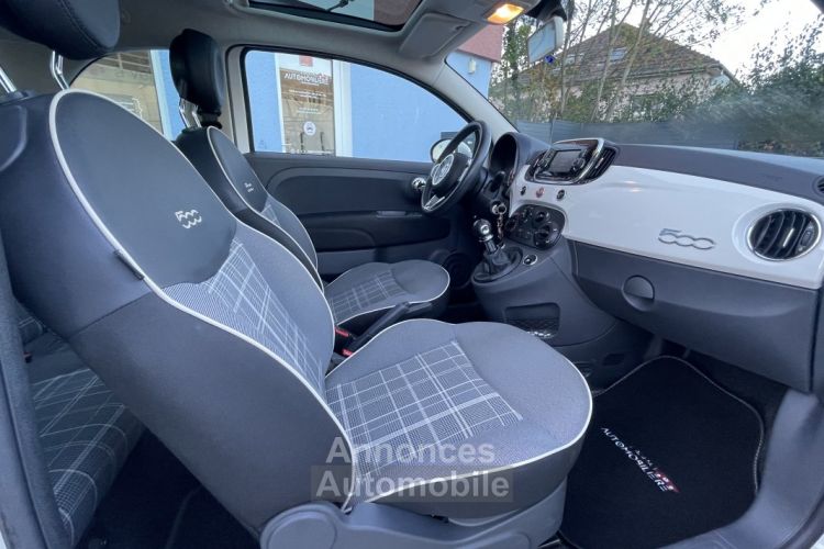 Fiat 500 1,2 69ch Lounge - <small></small> 9.990 € <small>TTC</small> - #15