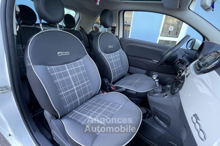 Fiat 500 1,2 69ch Lounge - <small></small> 9.990 € <small>TTC</small> - #16