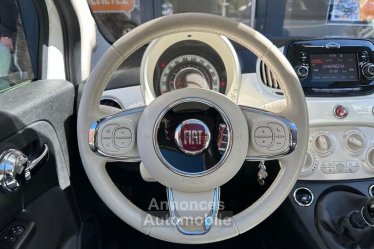 Fiat 500 1.2 69ch LOUNGE - <small></small> 9.990 € <small>TTC</small> - #15