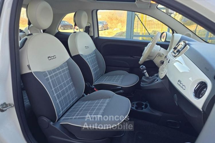 Fiat 500 1.2 69ch LOUNGE - <small></small> 8.490 € <small>TTC</small> - #12