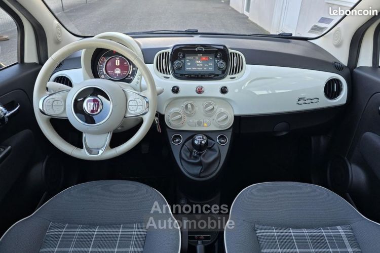 Fiat 500 1.2 69ch LOUNGE - <small></small> 8.490 € <small>TTC</small> - #13