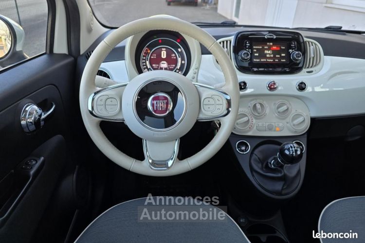 Fiat 500 1.2 69ch LOUNGE - <small></small> 8.490 € <small>TTC</small> - #15