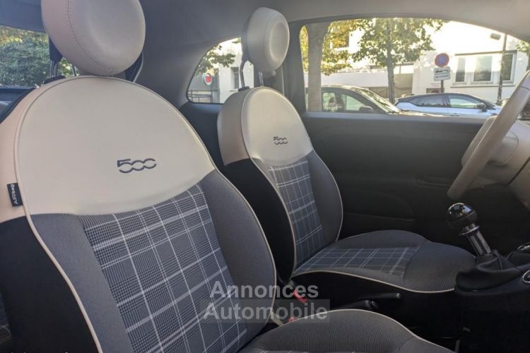 Fiat 500 1.2 70 CH LOUNGE START-STOP - <small></small> 9.790 € <small>TTC</small> - #12