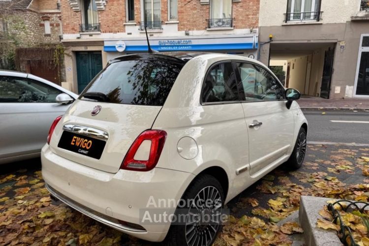 Fiat 500 1.2 70 CLUB DUALOGIC BVA Garantie 6 mois - <small></small> 9.490 € <small>TTC</small> - #4